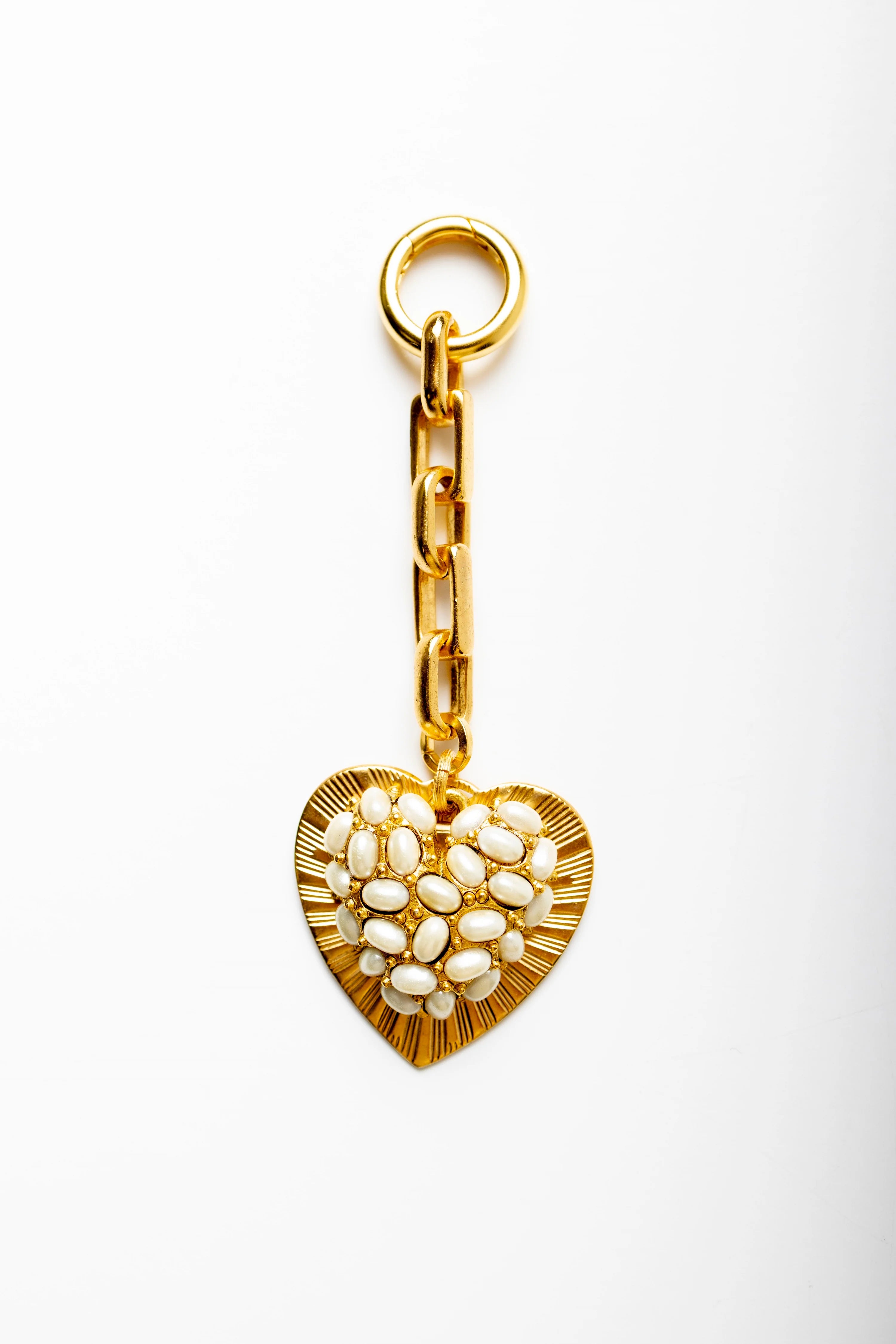 Double Love Bag Charm