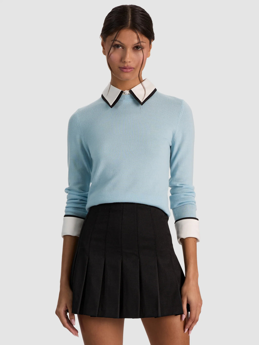 Porla Double Collar Pullover
