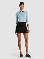 Porla Double Collar Pullover