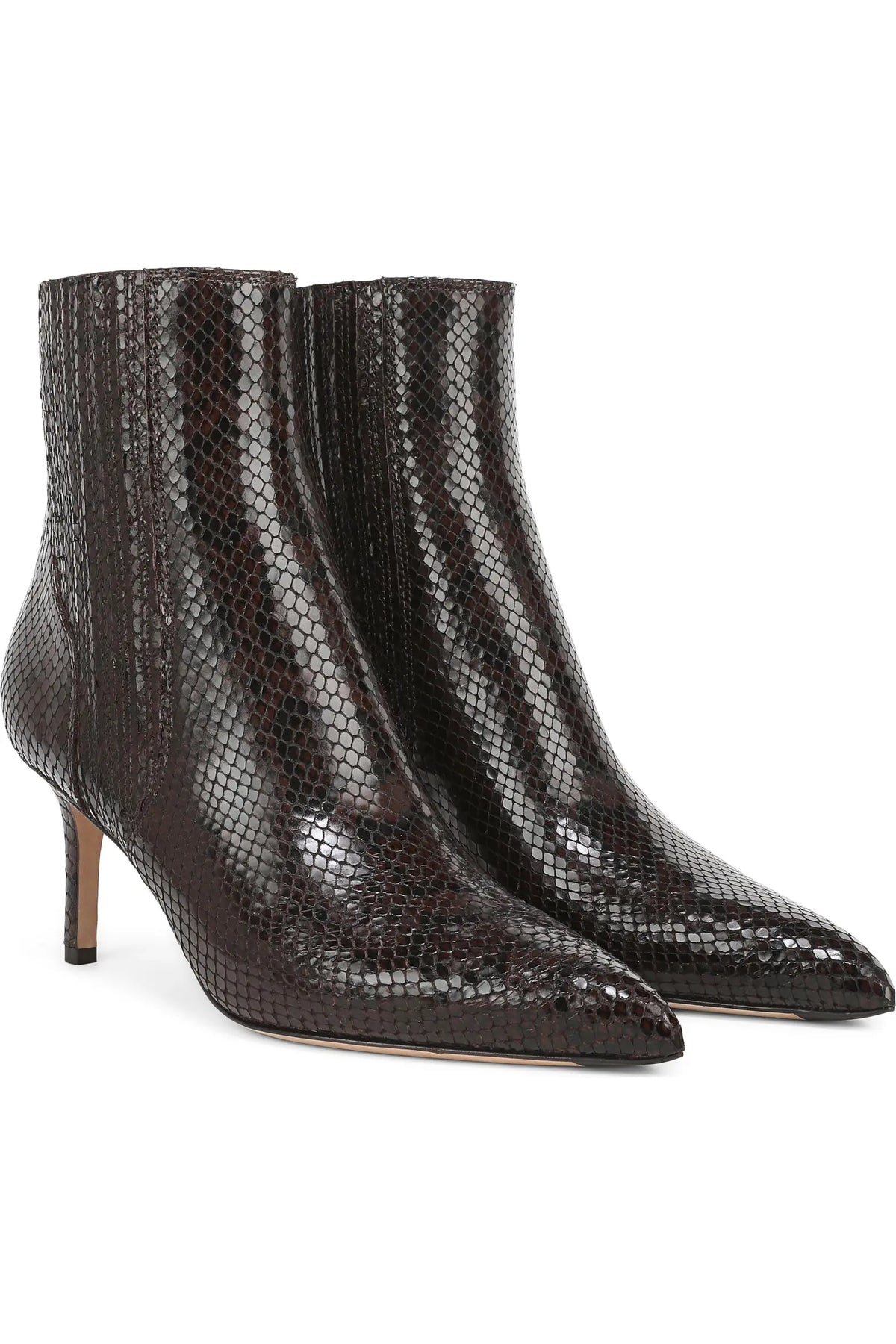 Lisa Mid Heel Ankle Boot
