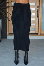 Viscose Rib Shell/Skirt Set