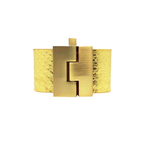 Wide Jigsaw Cuff