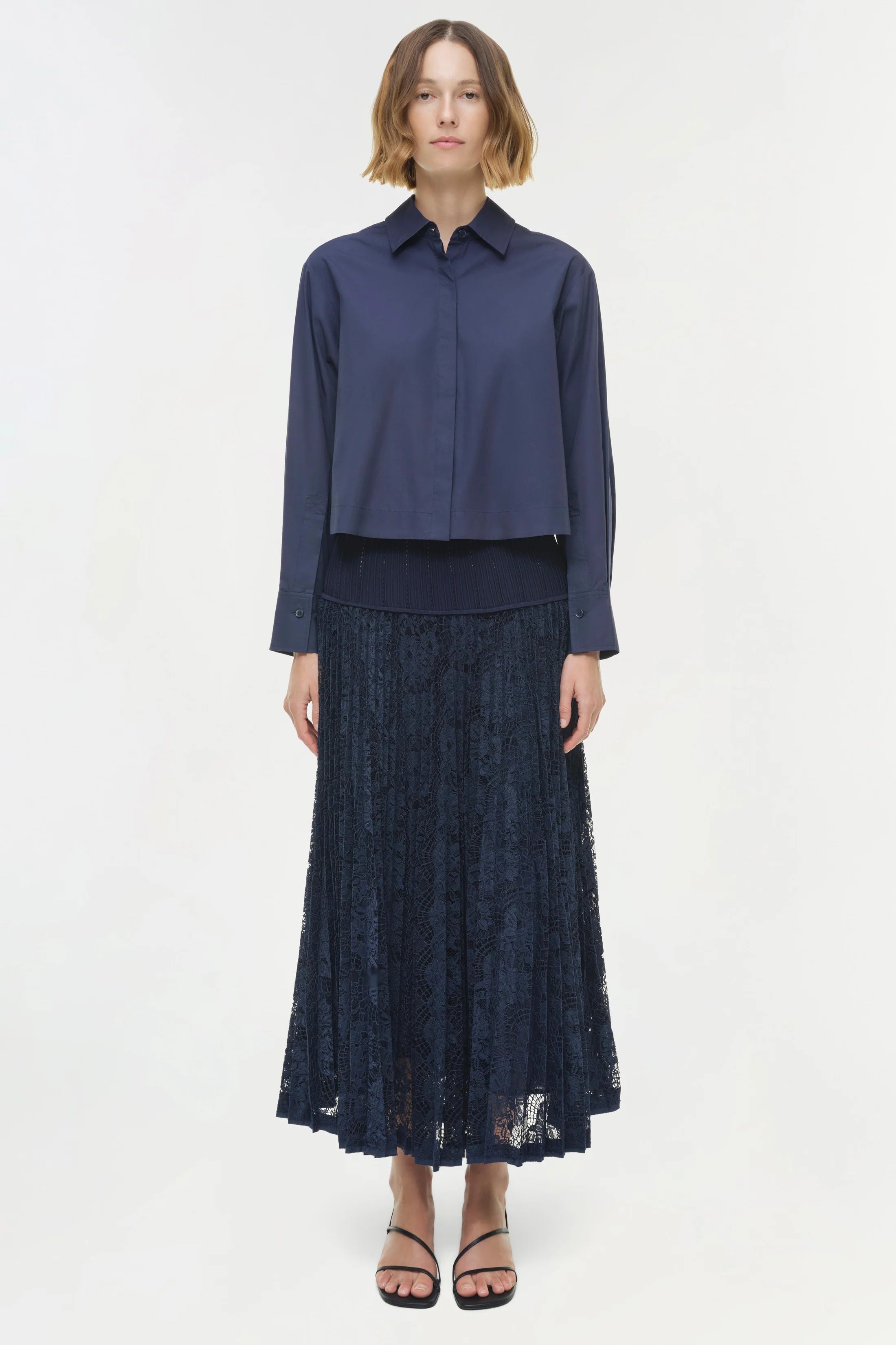 Kacey Cotton Lace Shirt