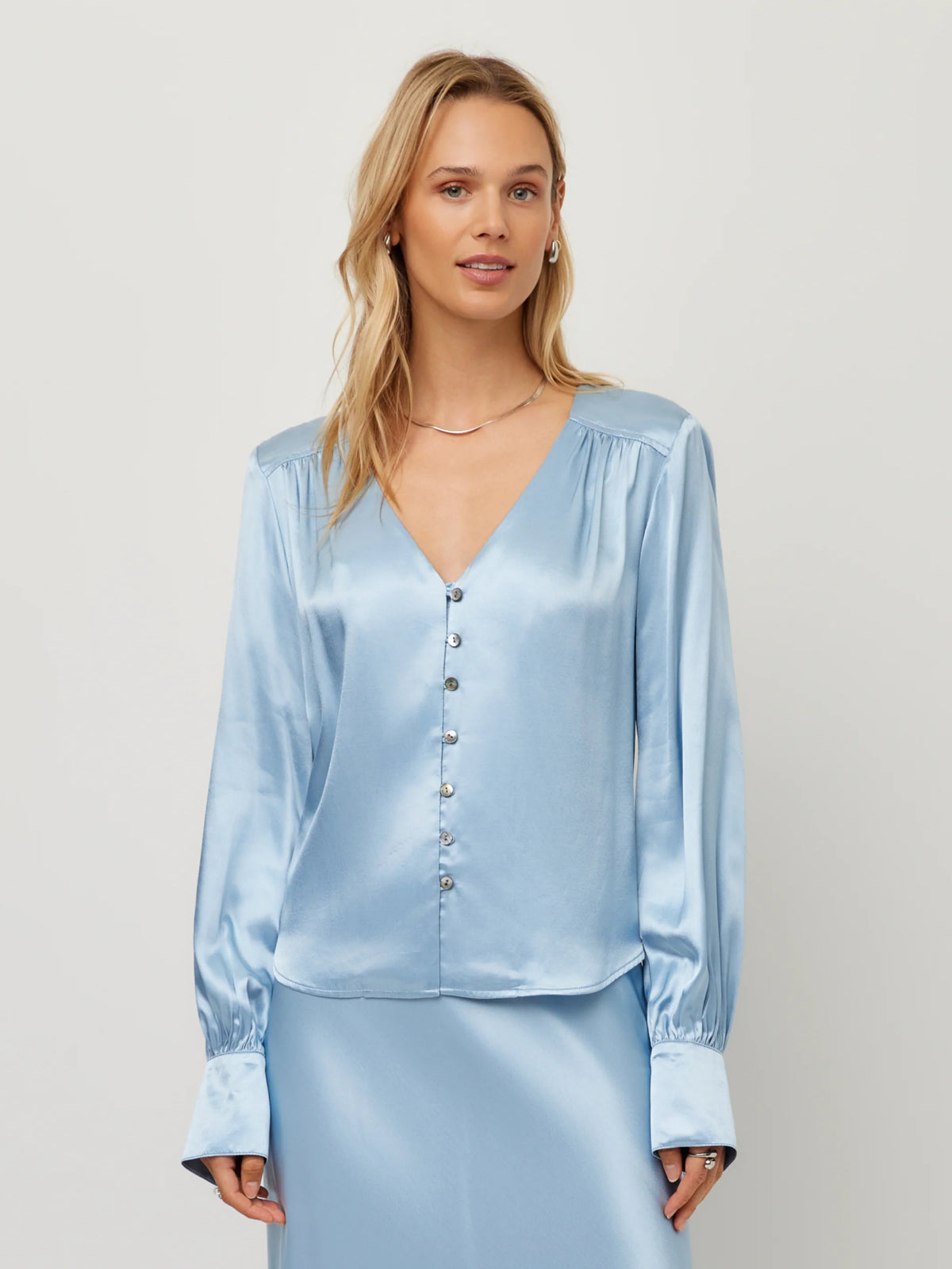Jackie Shirred Top