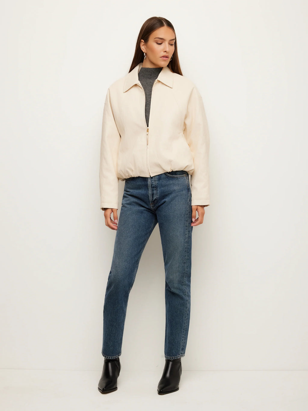 Regin Faux Leather Jacket