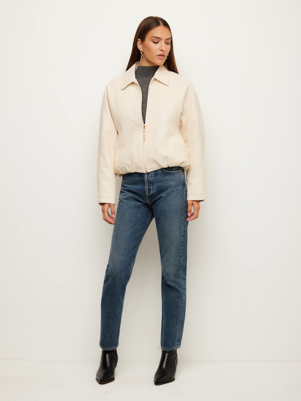 Regin Faux Leather Jacket