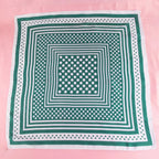 Polka Dot Satin Bandana