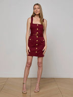Midy Belted Button Front Dress