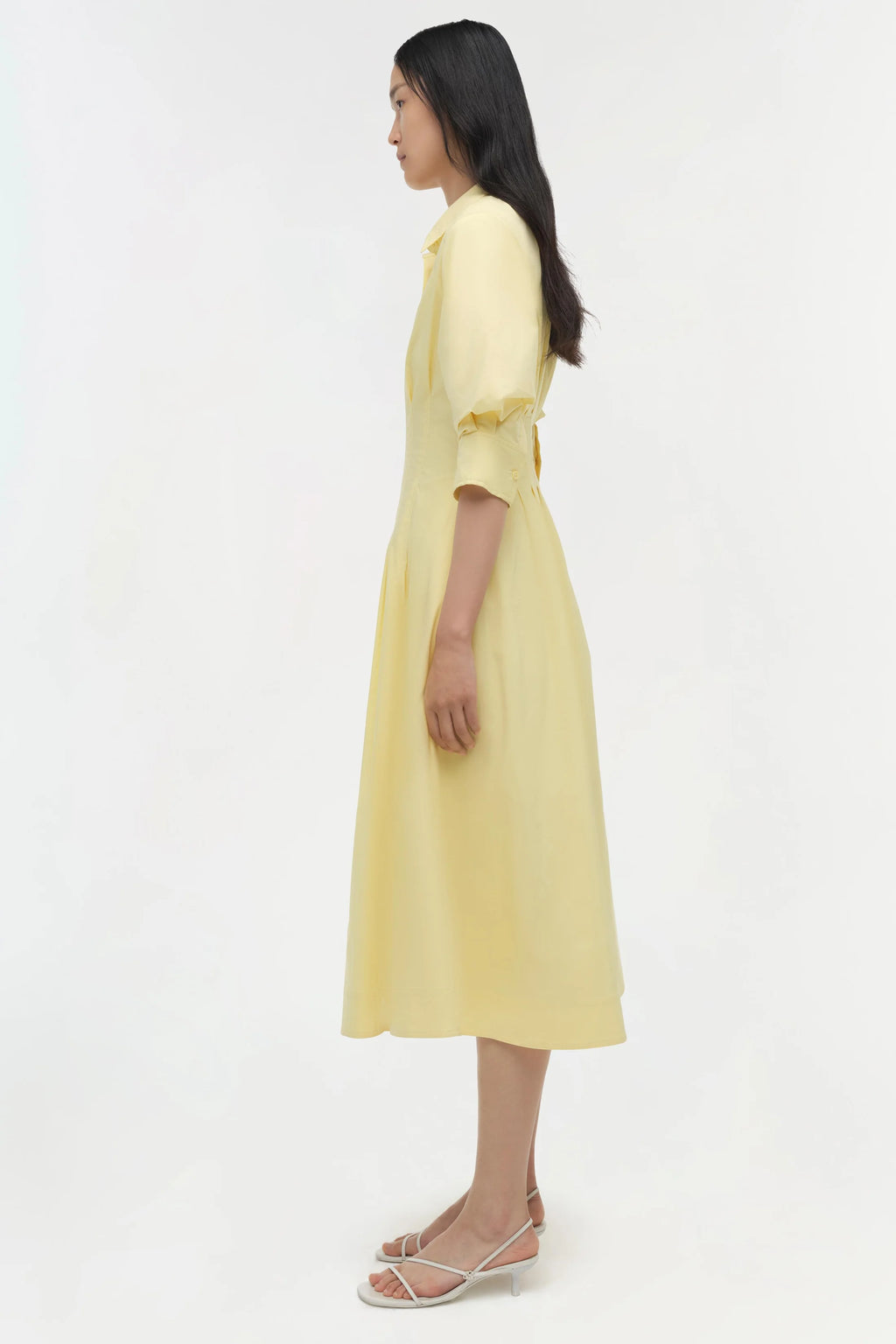 Jazz Pintuck Midi Dress