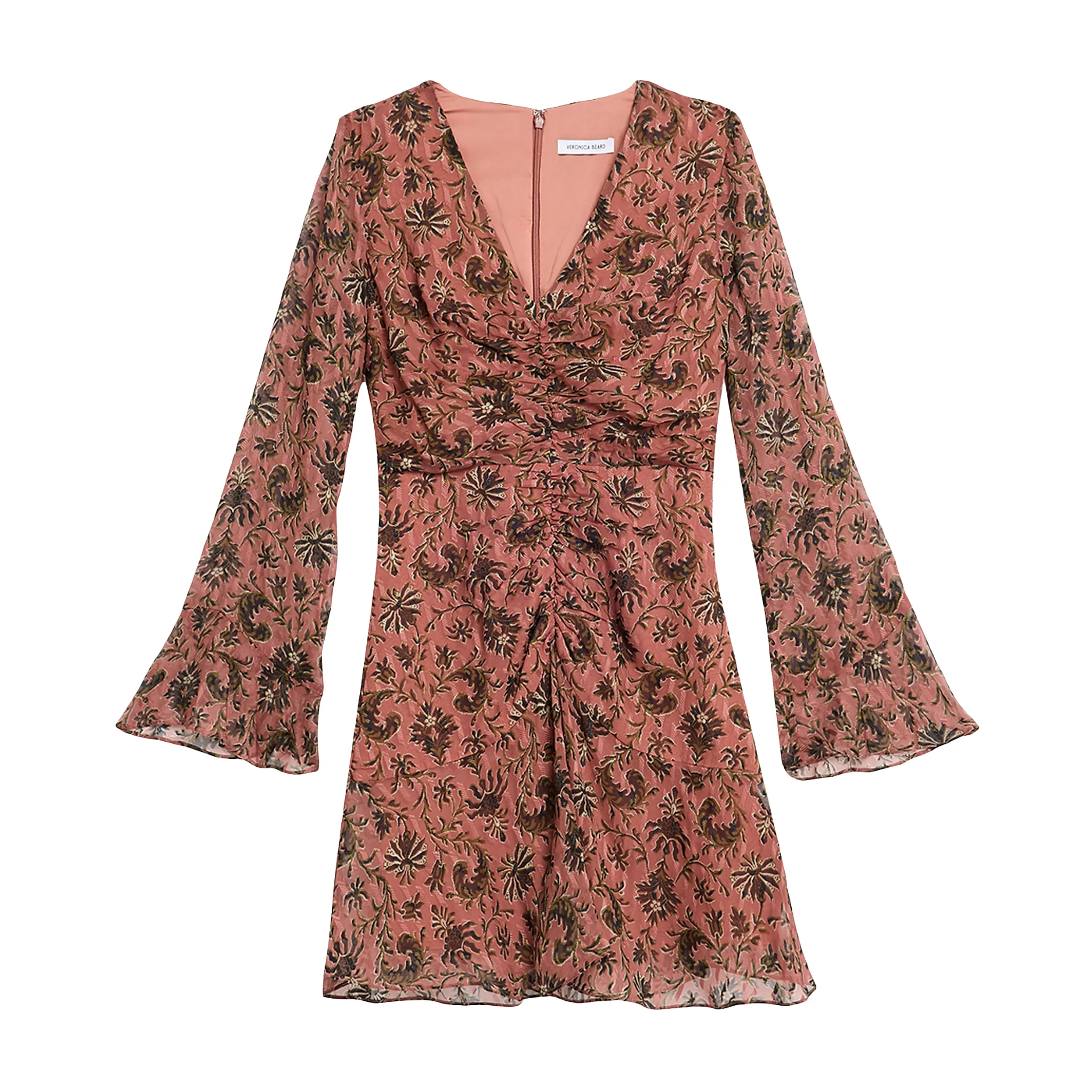 Beaty Ruched Mini Dress