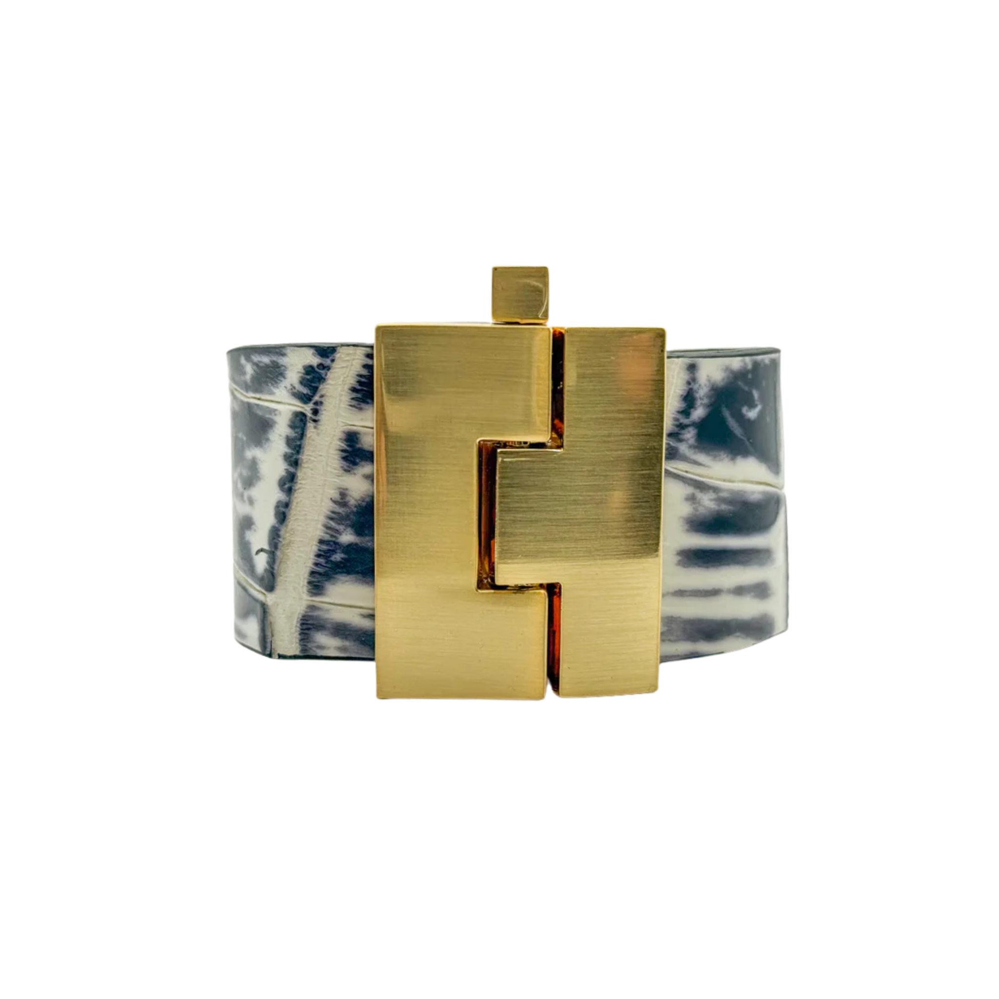 Wide Jigsaw Cuff