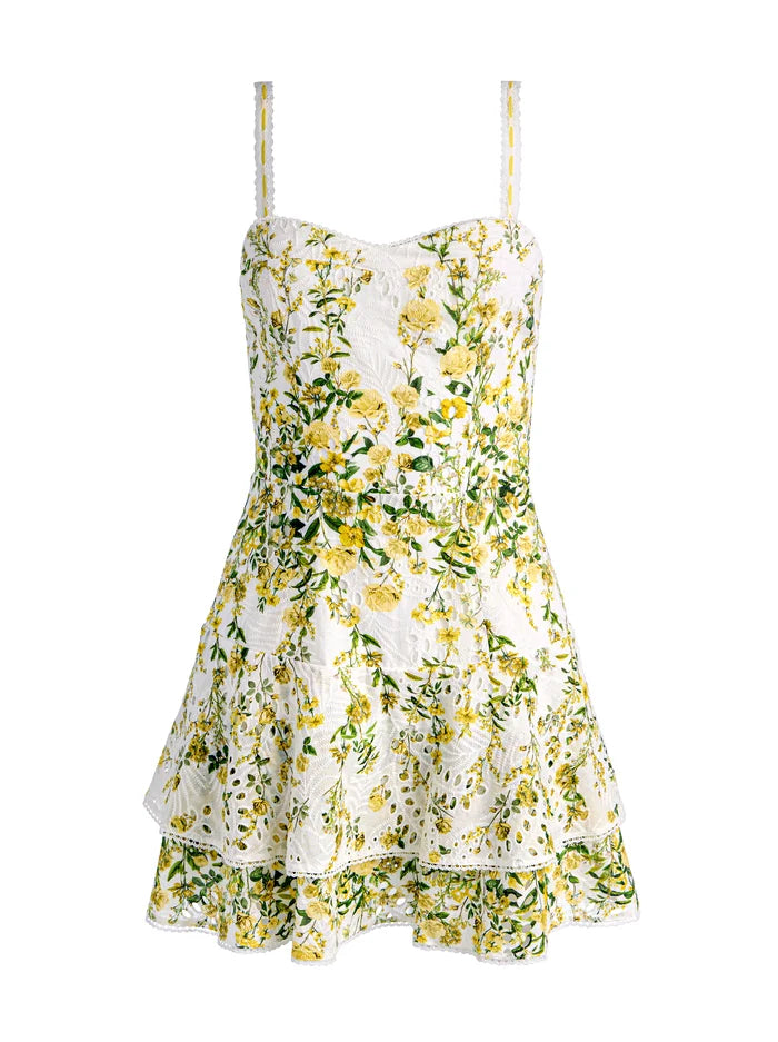 Meredith Sweetheart Mini Dress