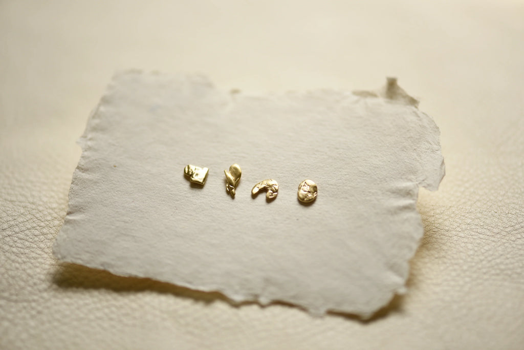 Earrings Studs Set of 4