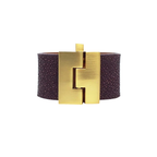 Wide Jigsaw Cuff