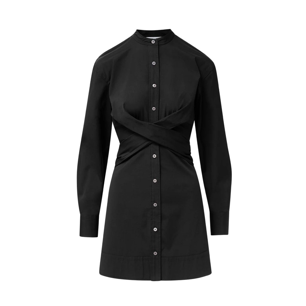 Ellers Mini Wrap Shirtdress