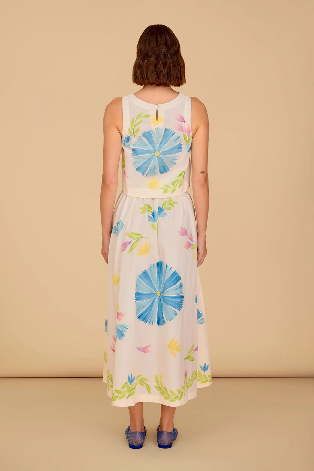 Dani Top Flora Painted