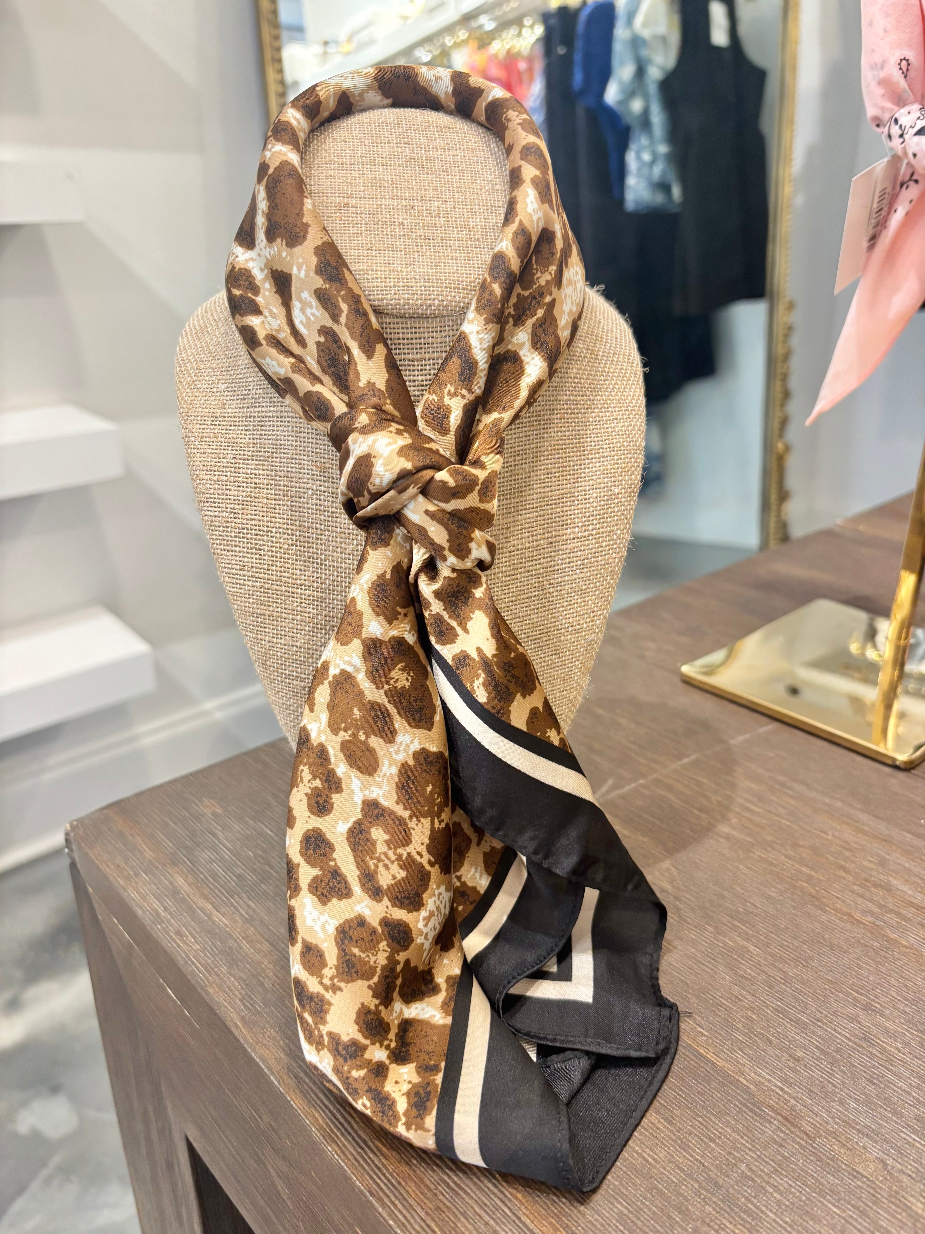Animal Print Bandana