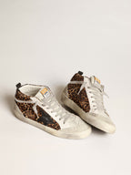 Mid Star Leopard Sneakers