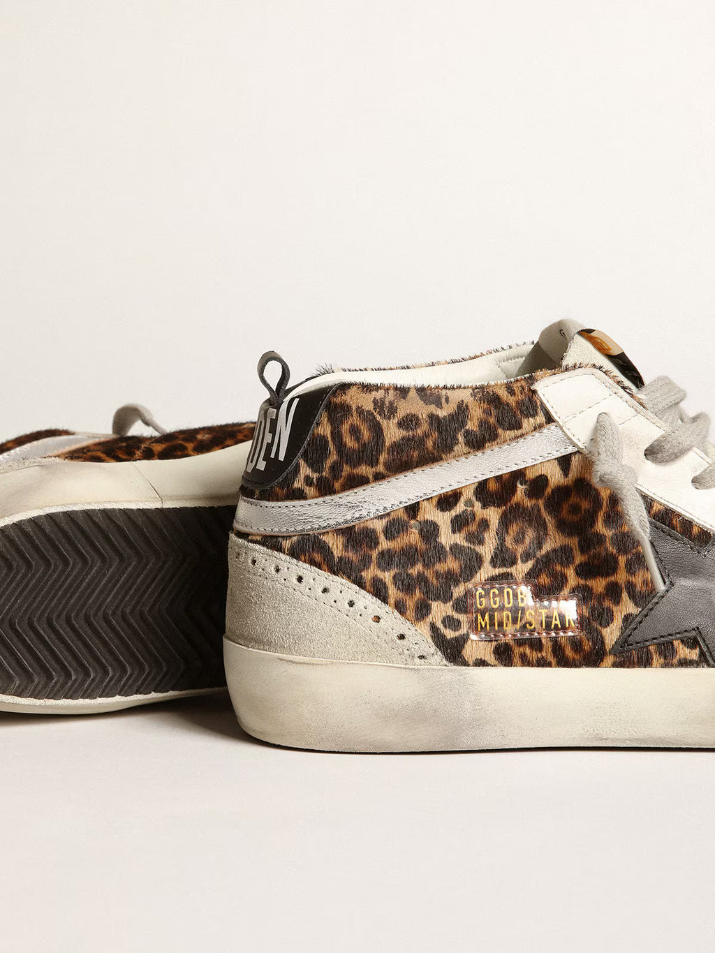 Mid Star Leopard Sneakers
