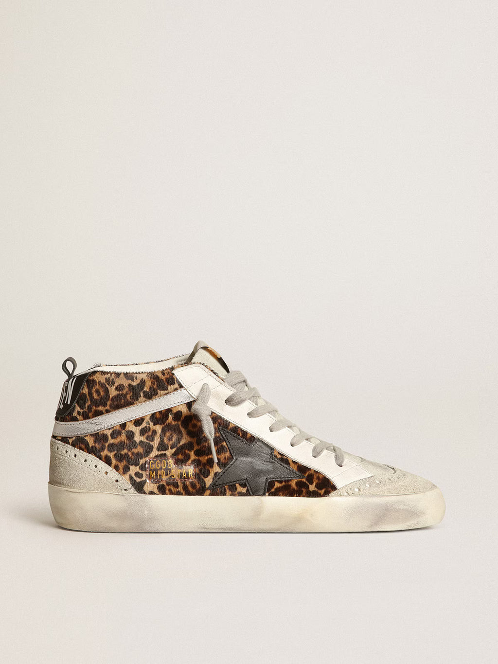 Mid Star Leopard Sneakers
