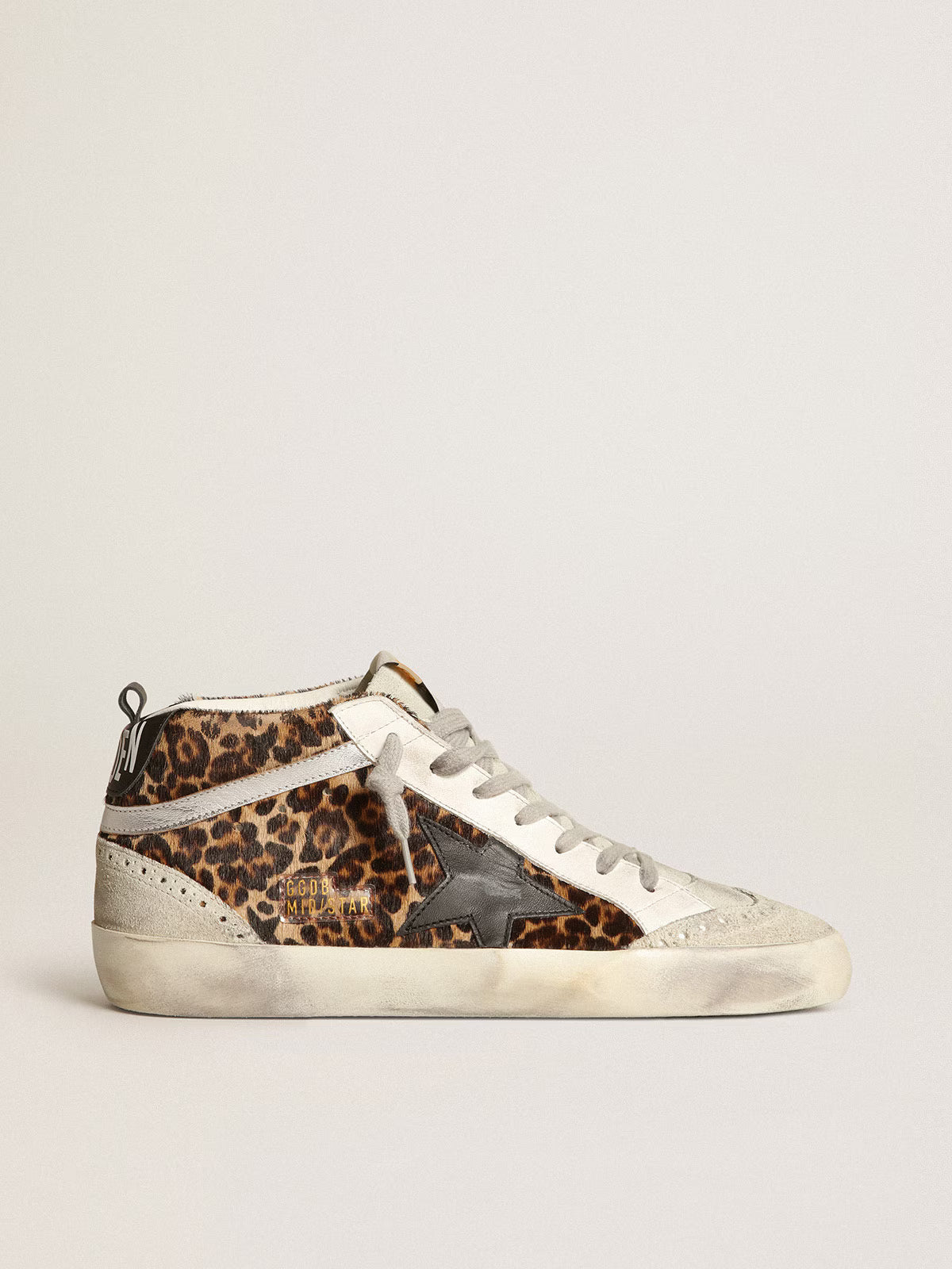 Mid Star Leopard Sneakers