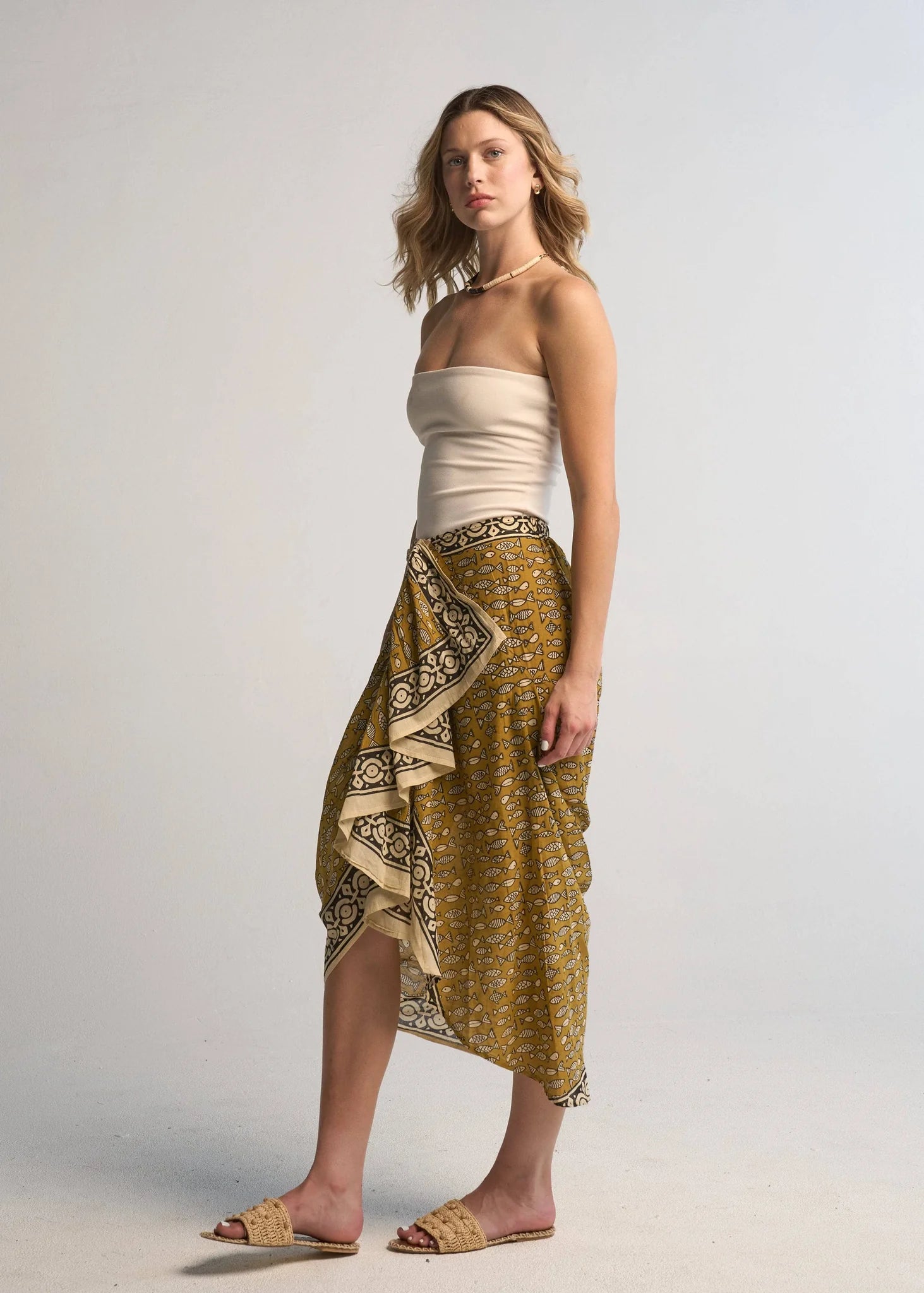 Greta Pareo Skirt