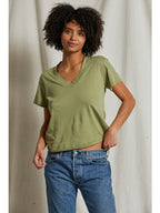 Hendrix Boxy V Neck Tee
