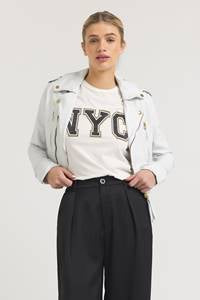 Erin Burnished Leather Jacket