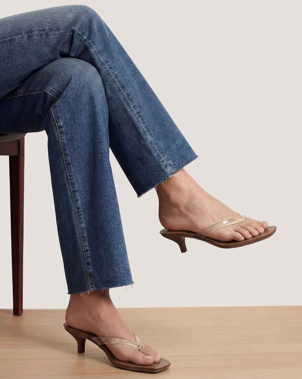 Clea Jelly Kitten Heel Sandal