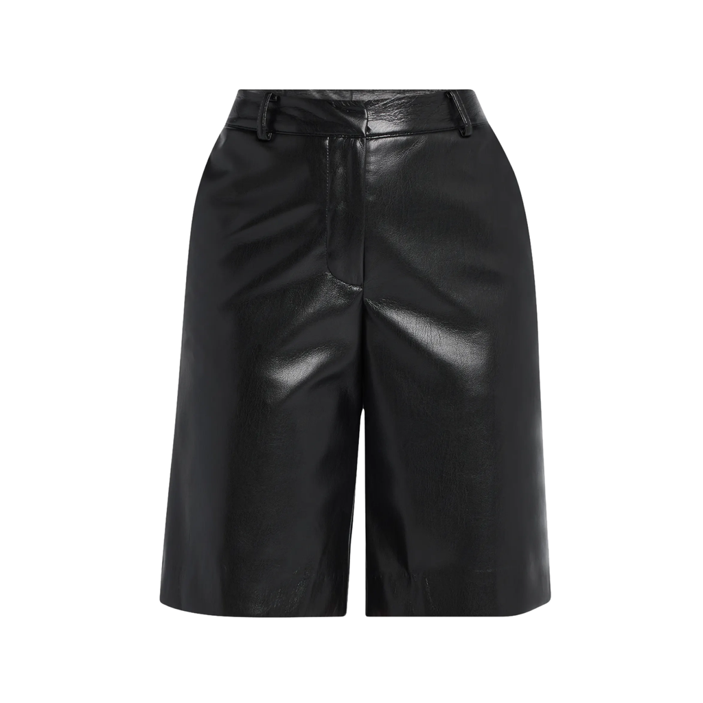 Katina Vegan Leather Bermuda Short