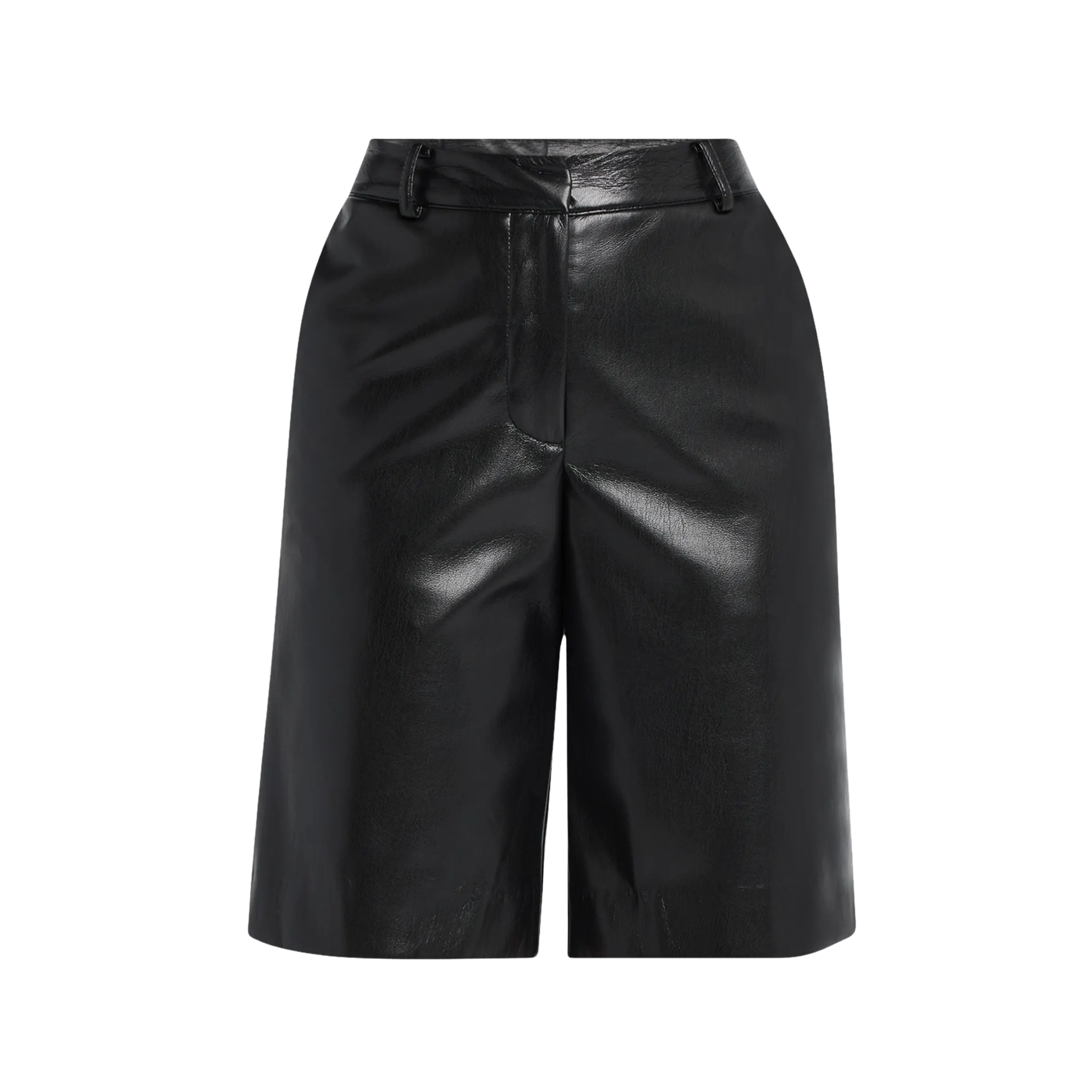 Katina Vegan Leather Bermuda Short