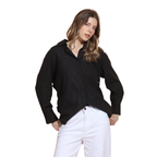 Lace Appliqué Back Shirt