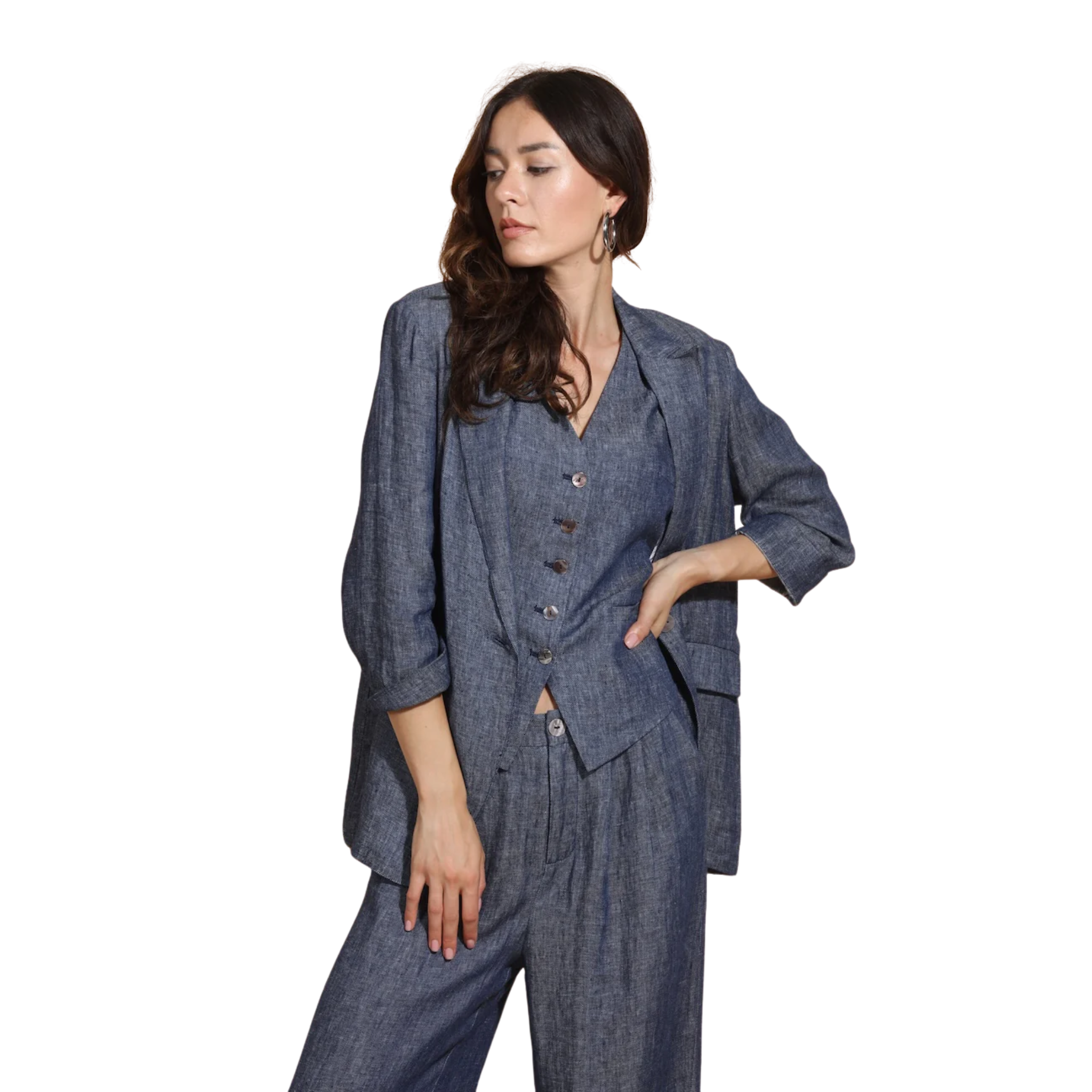 Linen Twill Jacket