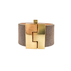 Wide Jigsaw Cuff