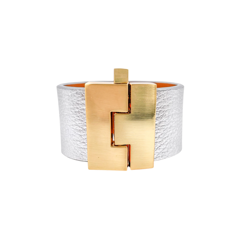 Wide Jigsaw Cuff