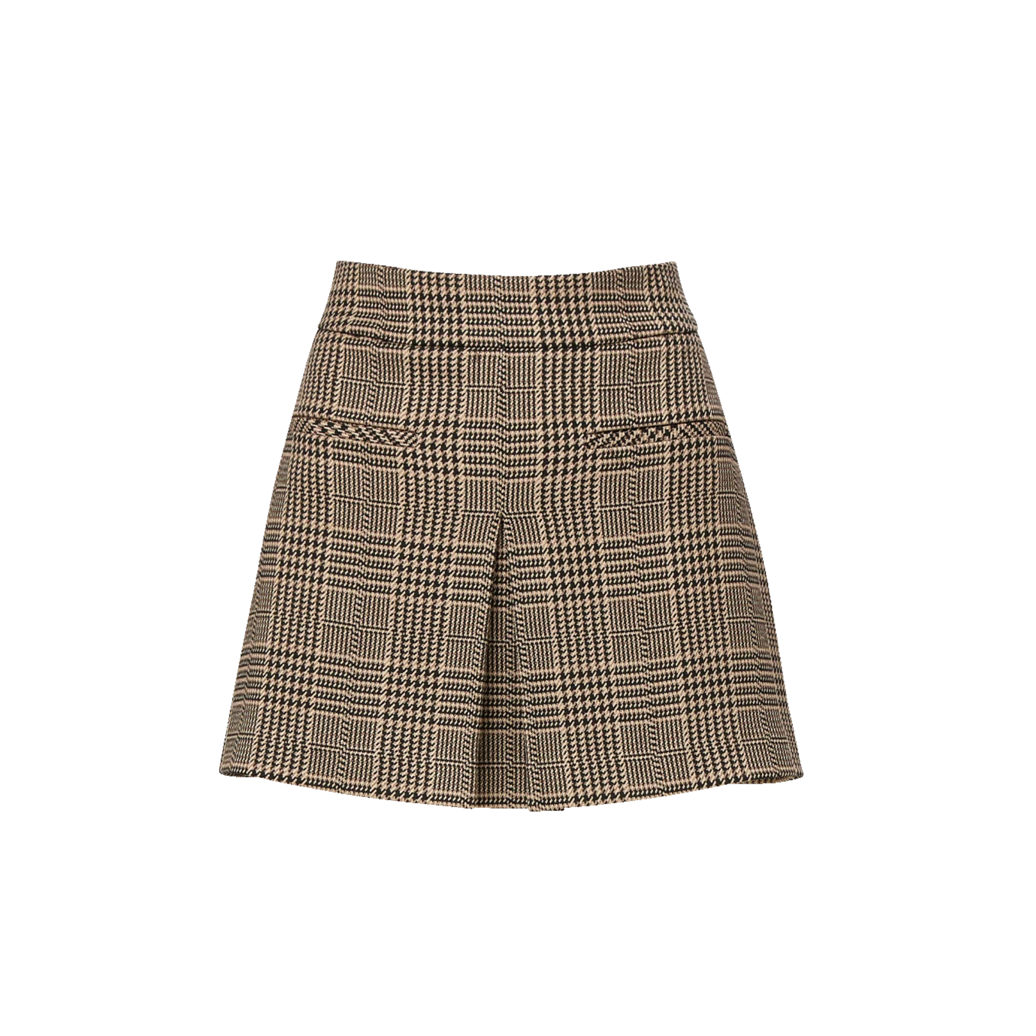 Pavaline Houndstooth Mini Skirt