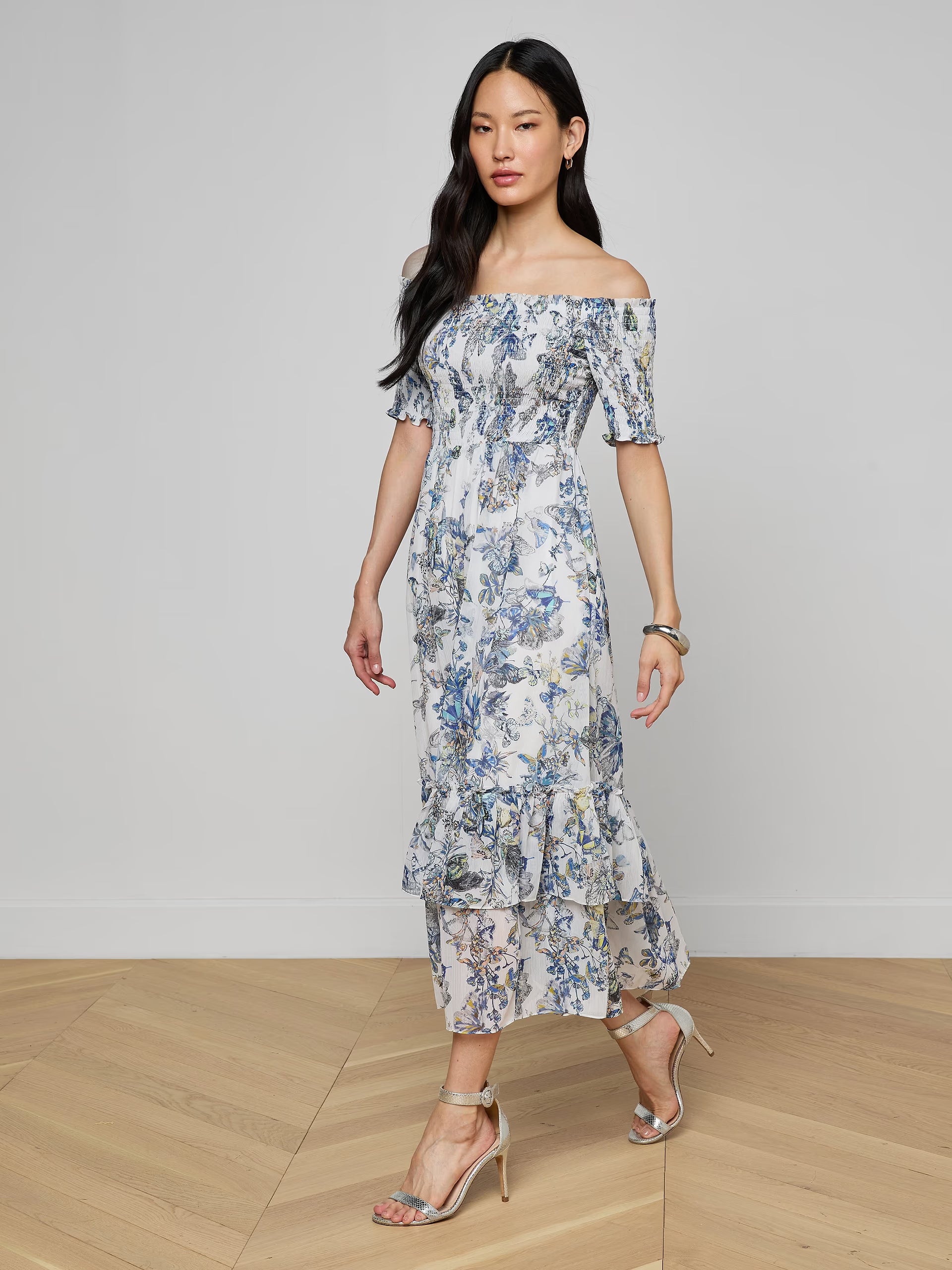 Oriel Off Shoulder Dress