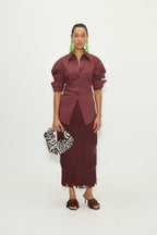 Loch Poplin Button Up