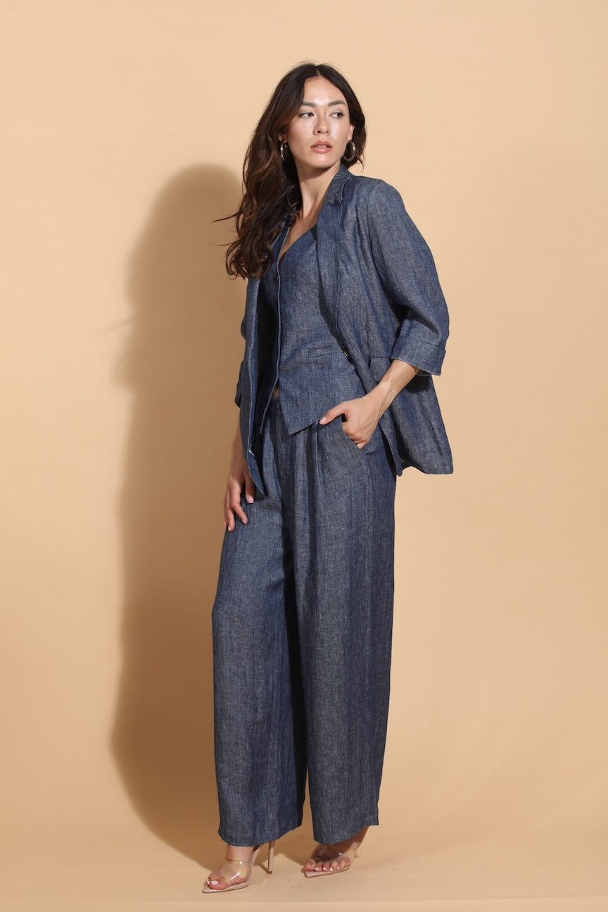 Linen Twill Jacket
