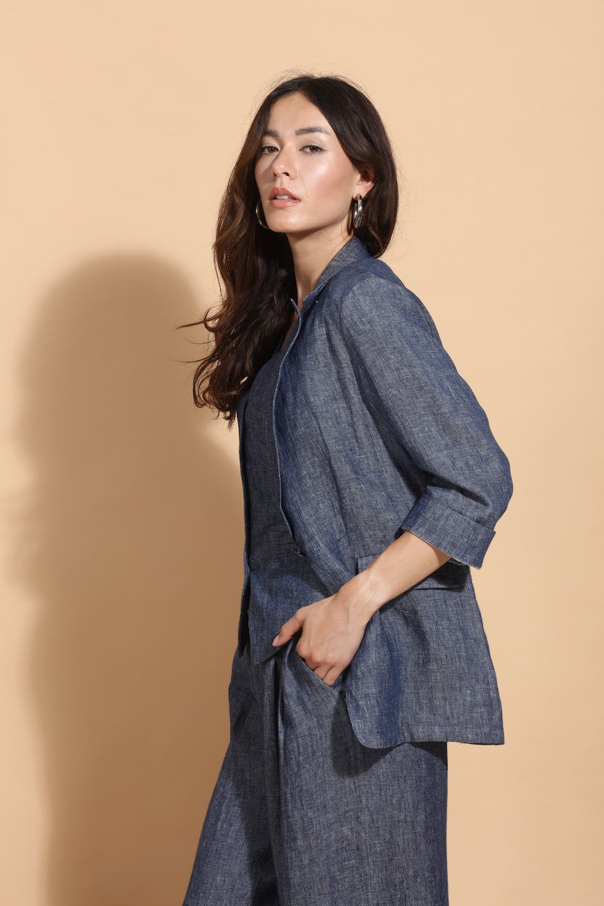 Linen Twill Jacket