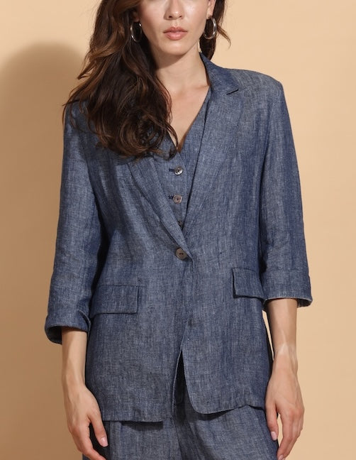 Linen Twill Jacket