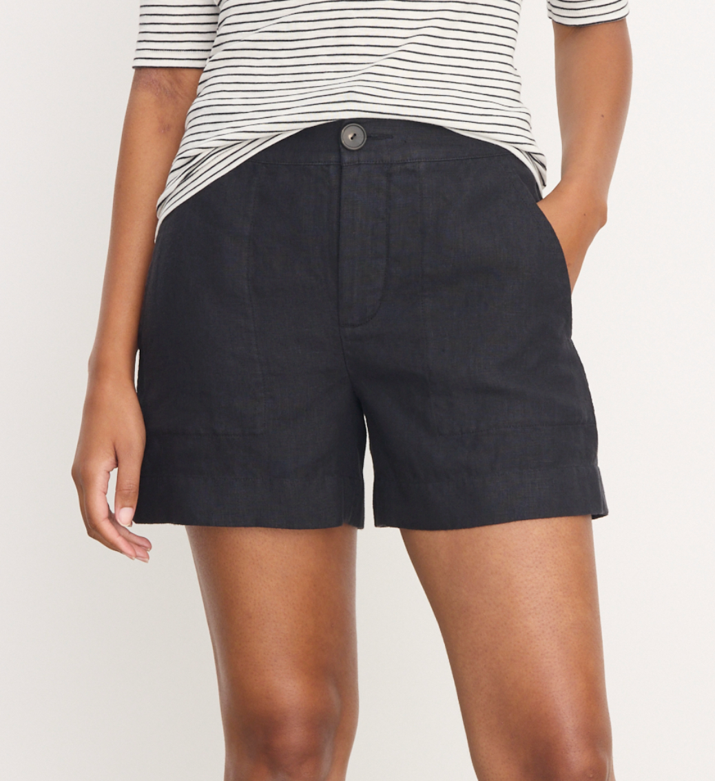 Mid Rise Hemp Short