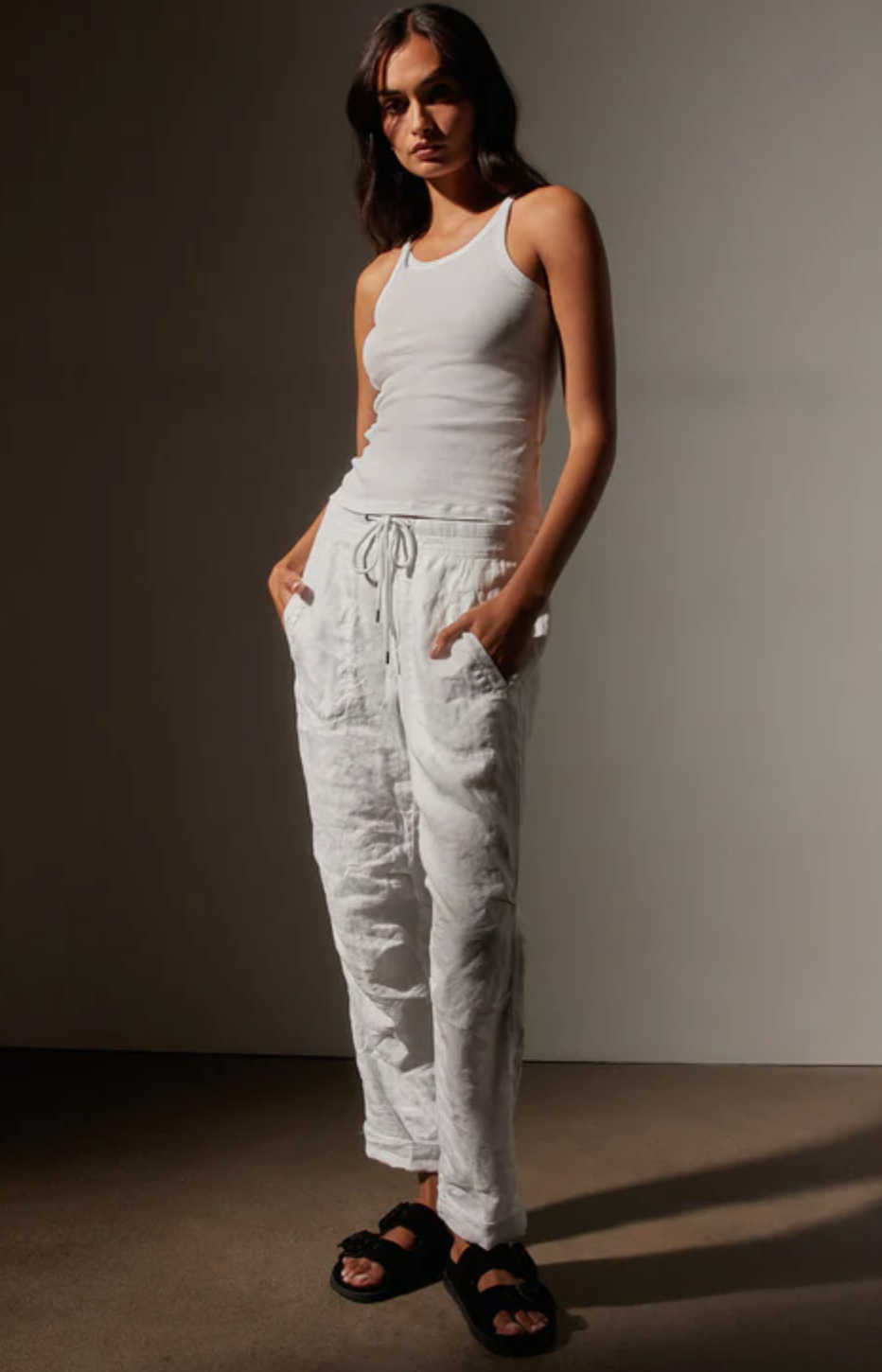 Linen Soft Drape Pant