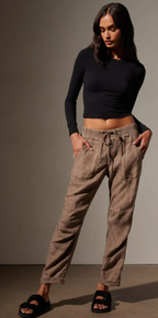 Linen Soft Drape Pant