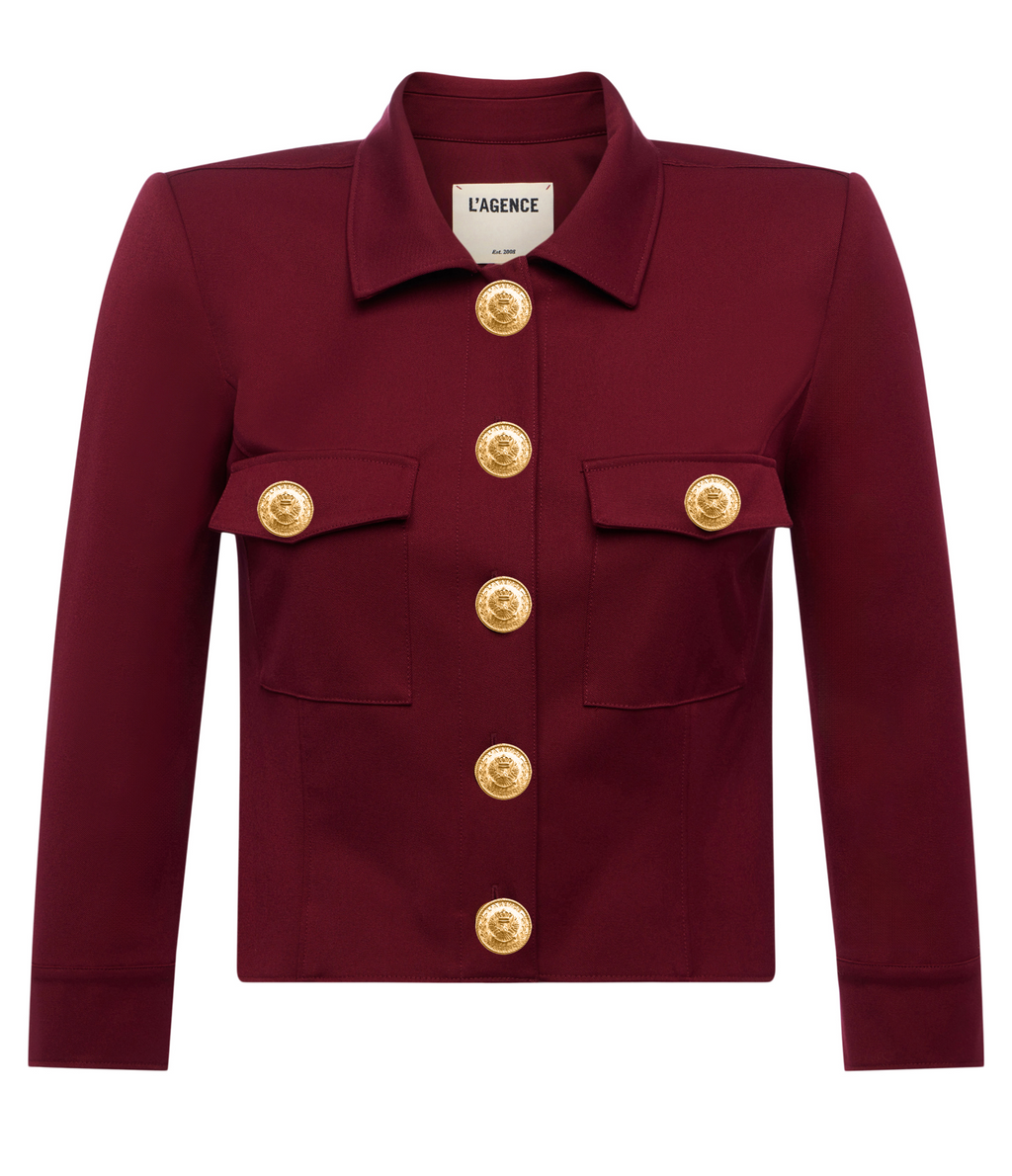 Kumi Jacket Black Cherry