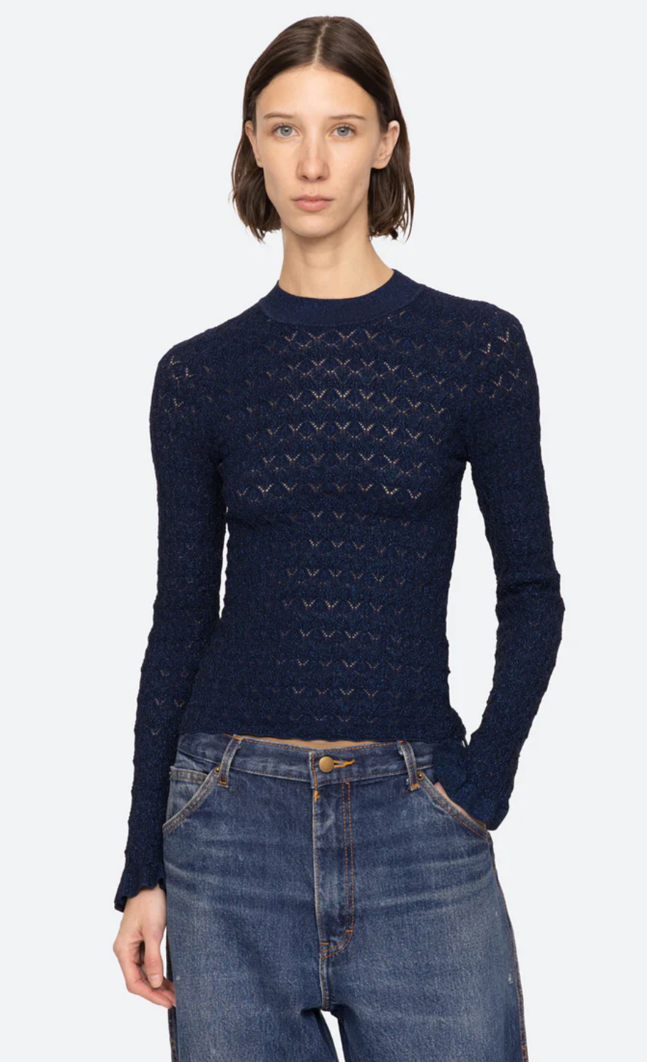 Ruby Knit L/SLV Top