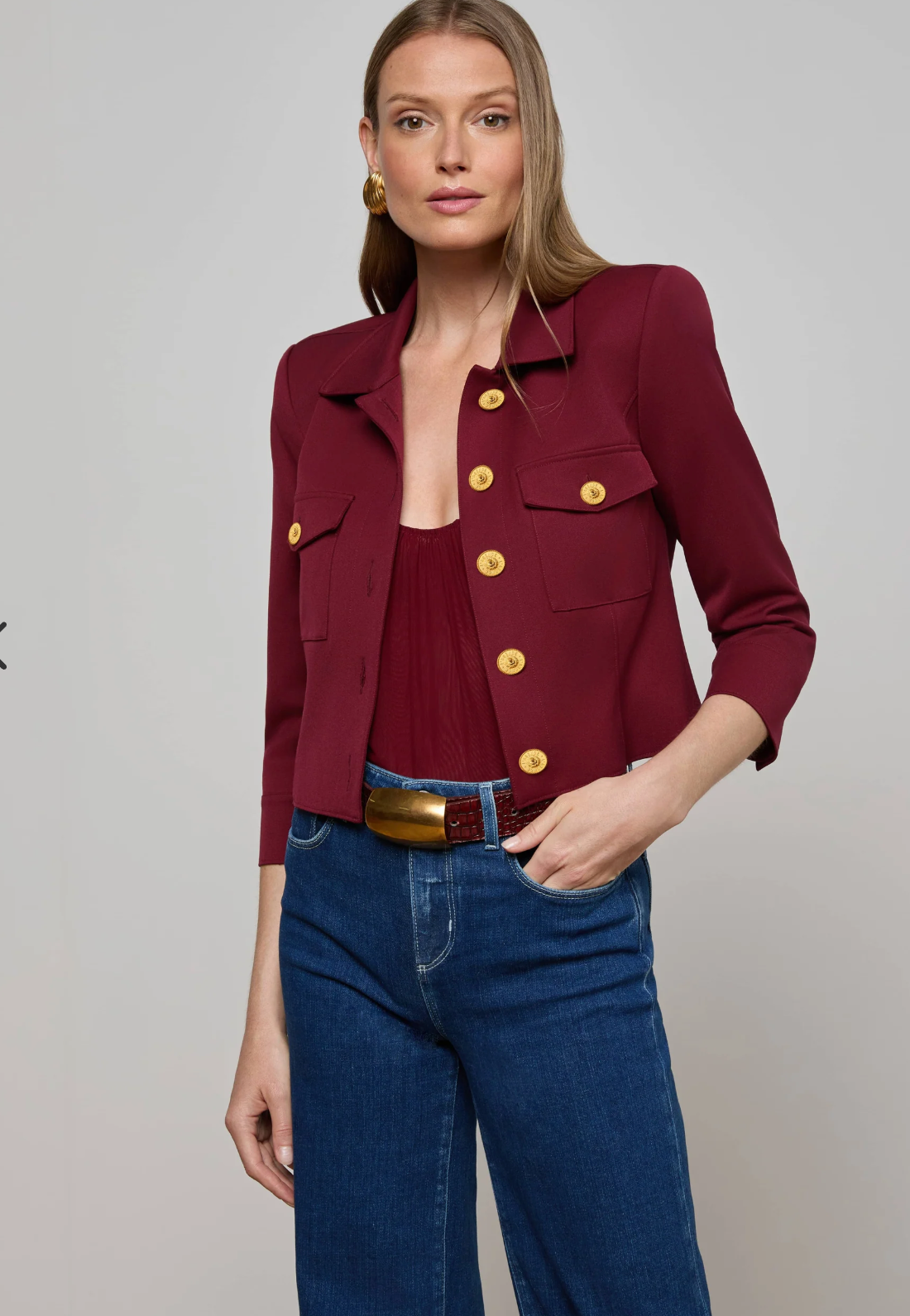 Kumi Jacket Black Cherry