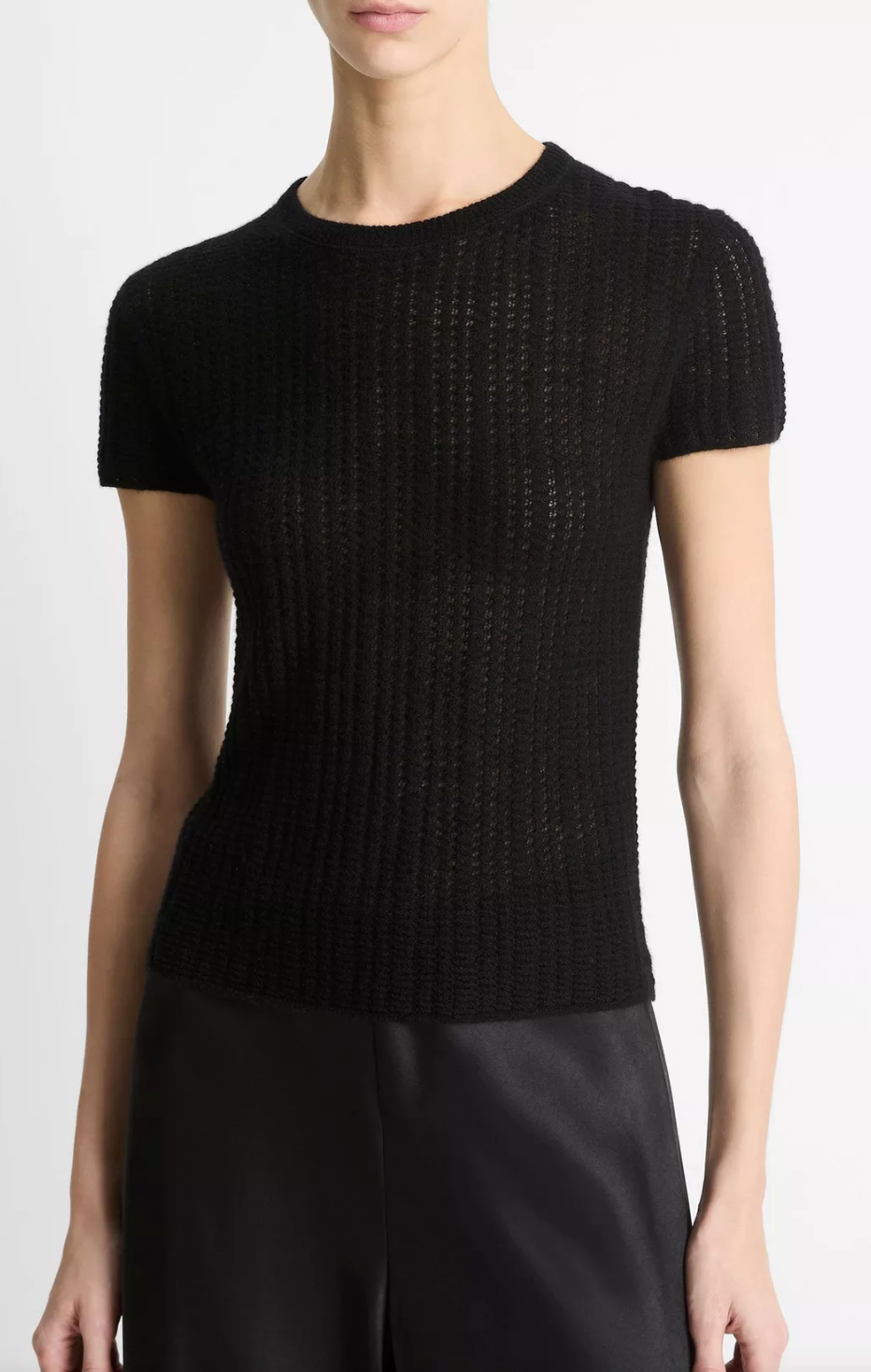 Waffle Knit Crew