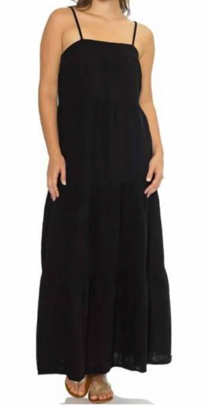 Tiered Cami Maxi Dress