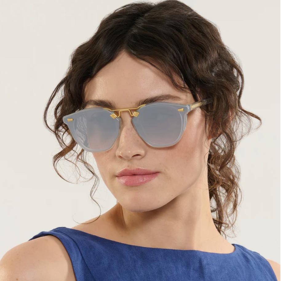 BEAU NYLON - Powder Blue 18K Mirrored